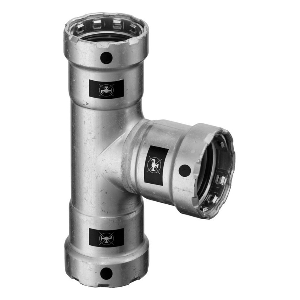 Тройник 1″×3/4″ Viega 695040 сталь