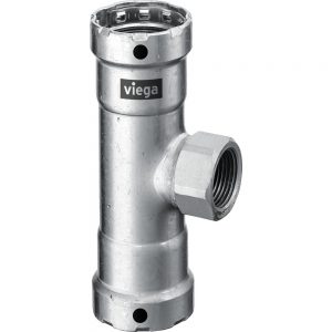 Тройник DN 1″-1-2″-1″×1/2″ Viega 695187 сталь