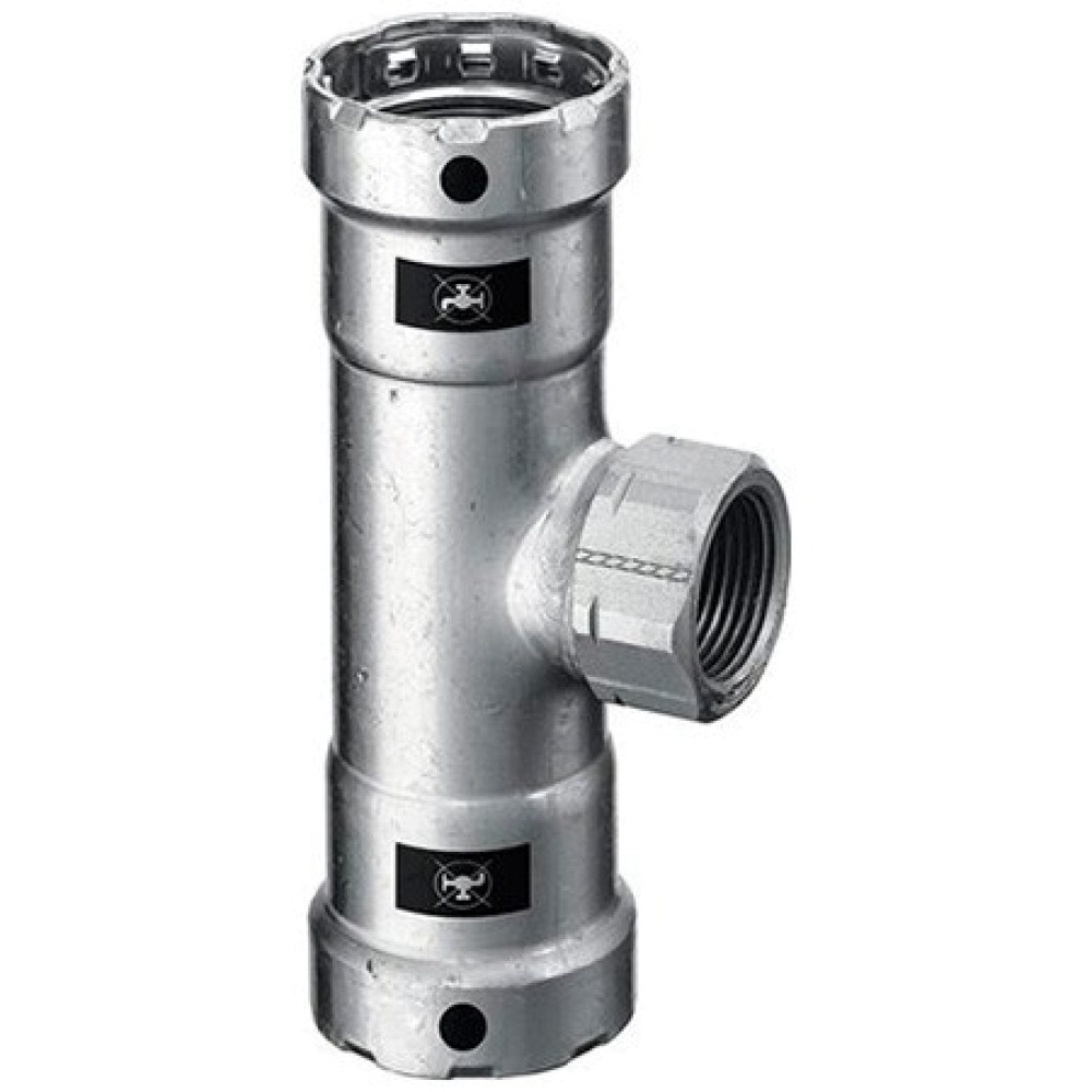 Тройник 2″×1/2″ Viega 695248 сталь