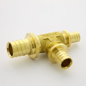 Тройник аксиальный 25-20-16 Uni-Fitt | 746G8760 латунь
