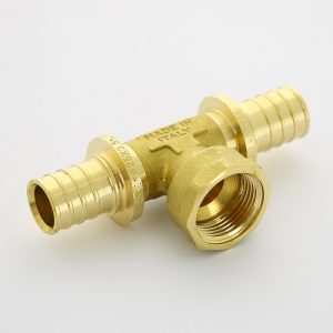 Тройник аксиальный В 20-1/2″-20 Uni-Fitt | 747G7270 латунь