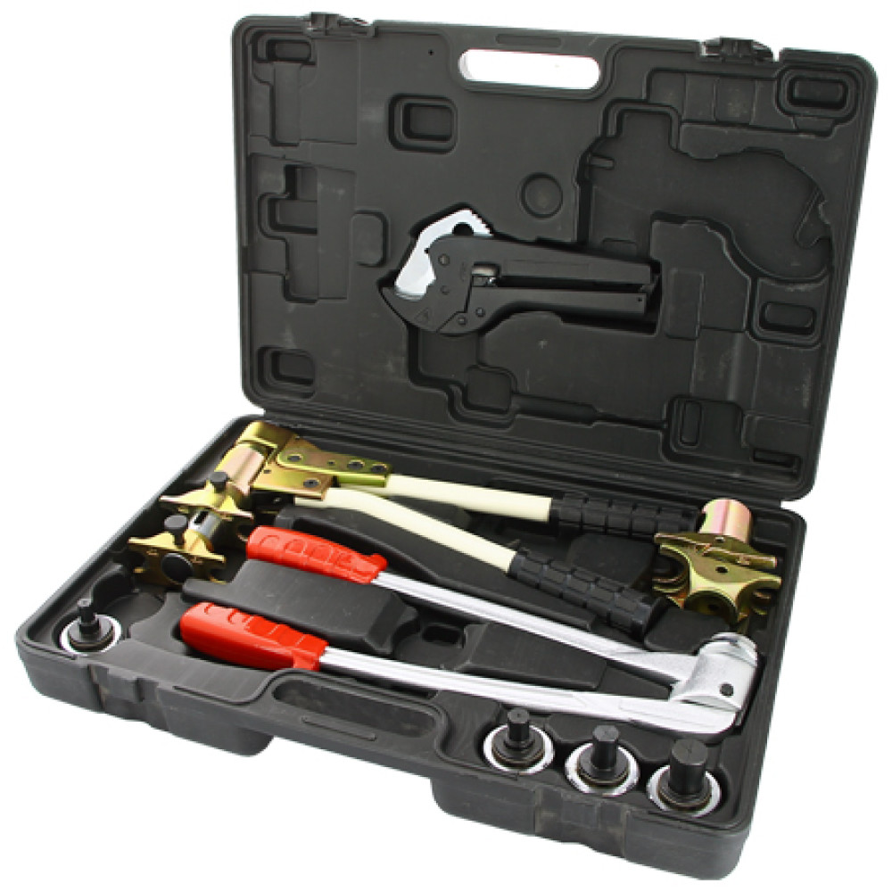 Комплект ручного инструмента для монтажа аксиальных фитингов на трубопроводах из сшитого полиэтилена PEX Uni-Fitt | 981M1632