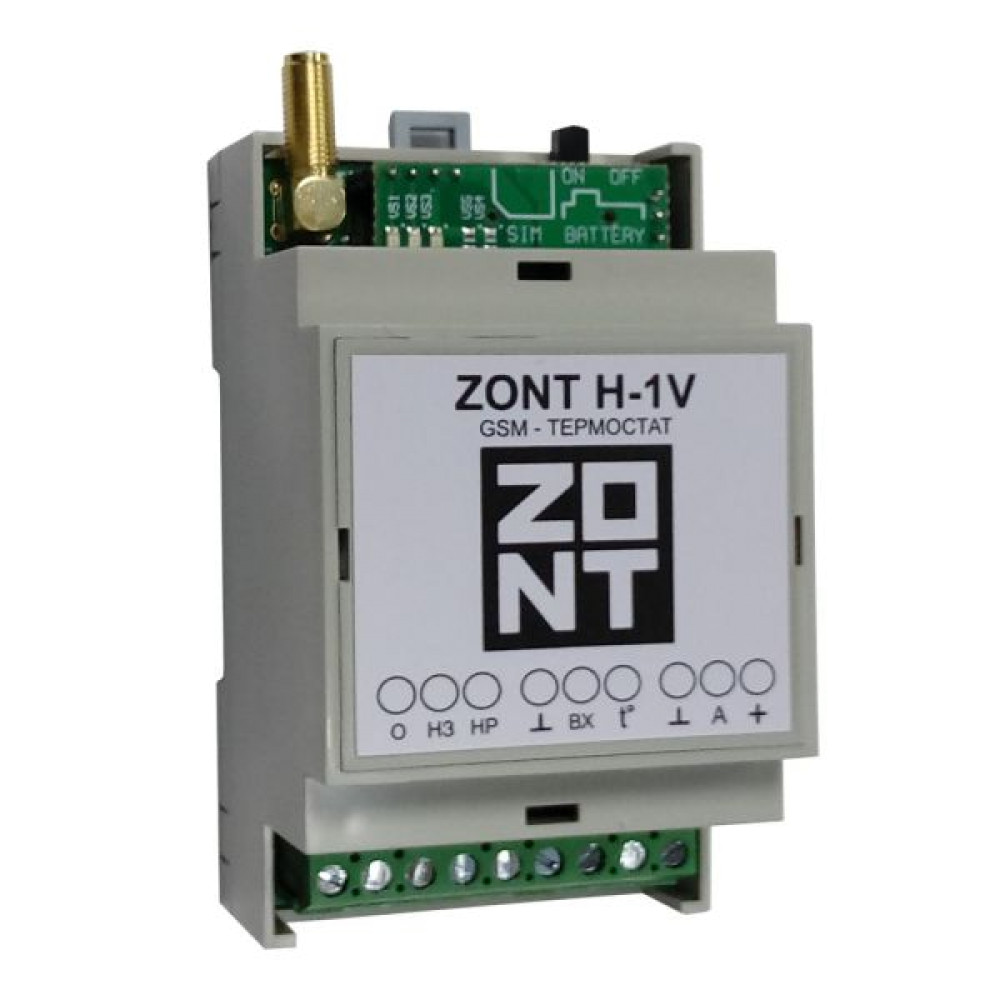 Термостат TVP Electronics GSM-Climate ZONT-H1V для газовых и электрических котлов | ML13213 Zont