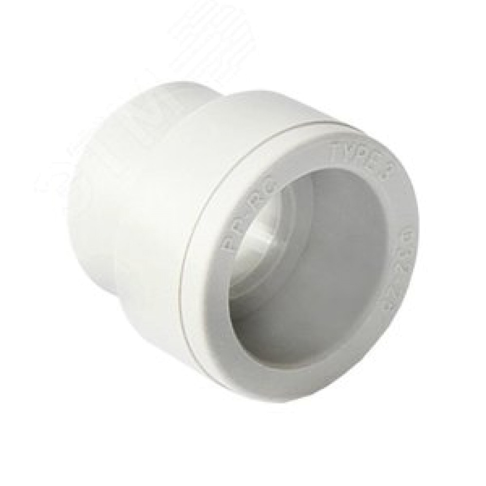 Муфта переходная ВВ PPR 32-50 Pro Aqua PA126 | PA12616012 полипропилен белый