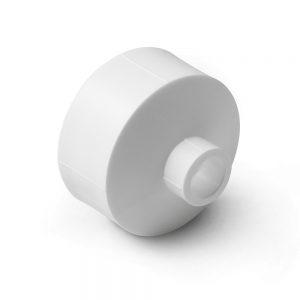 Муфта переходная ВВ PPR 25-63 Pro Aqua PA126 | PA12618010 полипропилен белый
