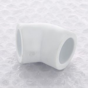 Угол 45 ВВ PPR 25 Pro Aqua PA135 | PA13510P полипропилен белый