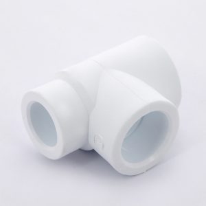Тройник полипропиленовый переходной ВВН PPR 25-25-20 Pro Aqua | PA14522P белый