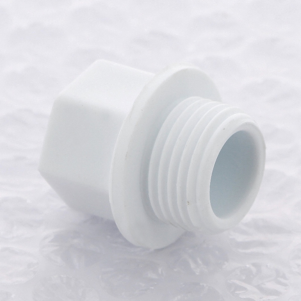 Заглушка полипропиленовая с резьбой 1/2″ Pro Aqua PA155 | PA15508P