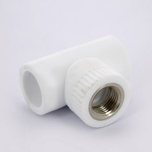 Тройник с внутренней резьбой PPR 25-1/2-25 Pro Aqua PA240 | PA24012P полипропилен белый