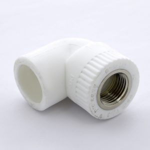 Угол 90 сварка-В PPR 25-1/2″ Pro Aqua PA260 | PA26012P полипропилен белый