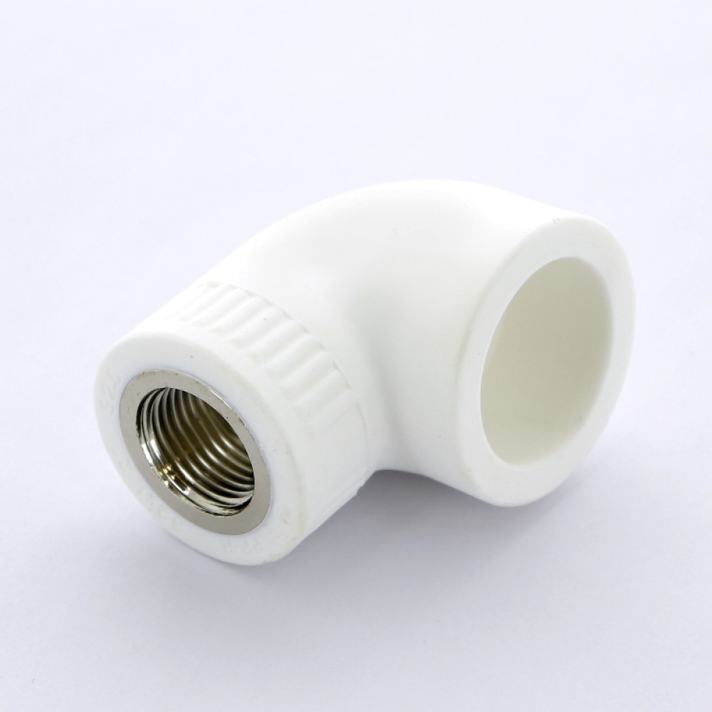 Угол 90 сварка-В PPR 32-1/2″ Pro Aqua PA260 | PA26015 полипропилен белый