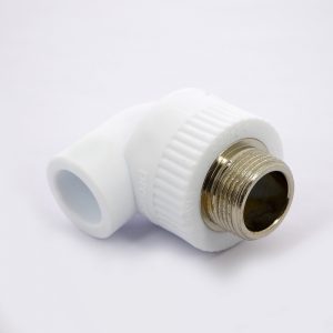 Угол 90 сварка-Н PPR 20-3/4″ Pro Aqua PA270 | PA27010P полипропилен белый