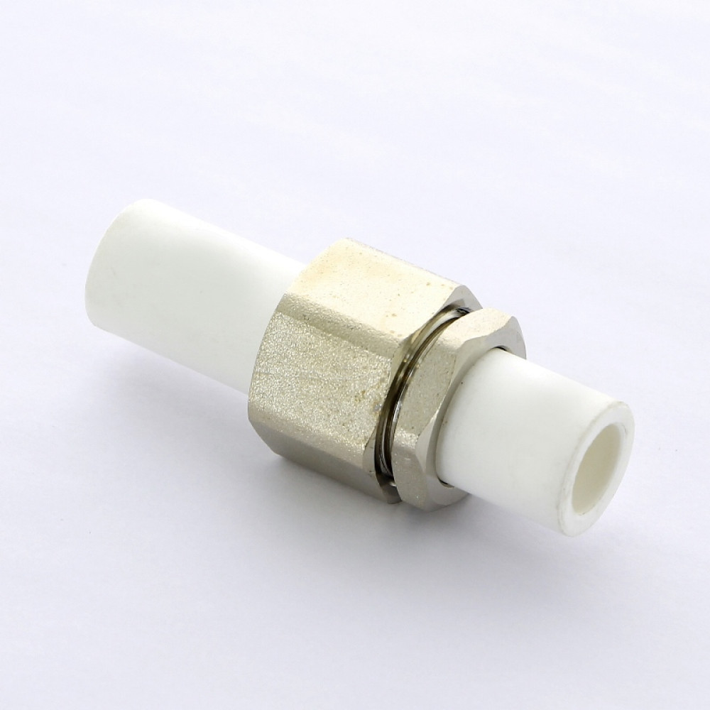 Вставка (разъемное соединение) 20-3/4″ Pro Aqua PA720 | PA72008 полипропилен белый