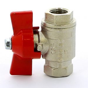 Кран шаровой 1/4″ резьба ВН Itap 092 1/4″ Ideal бабочка
