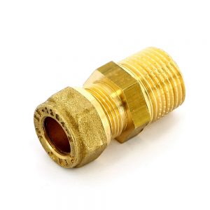 Муфта комбинированная HP 10×3/8 Tiemme 1000080 обжим — резьба латунь