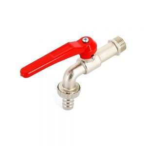 Кран шаровой 1/2″ со штуцером садовый рычаг Uni-Fitt 106L2000