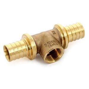 Тройник комбинированный 40×1″ Rehau MX 11093001001 DZR-латунь
