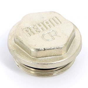 Заглушка 1″ Rehau Rautitan 11316551001 никелированная латунь