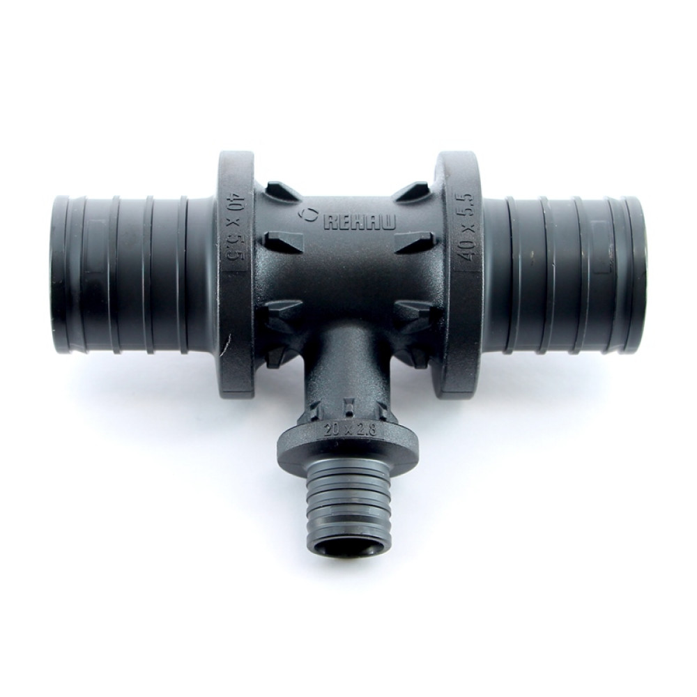 Тройник переходной 40-20-40 Rehau Rautitan PX 11600671001 PPSU