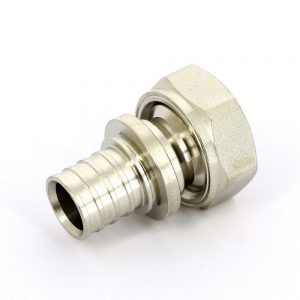 Переходник на евроконус 20×3/4″ Rehau Rautitan 11691761001 никелированная латунь