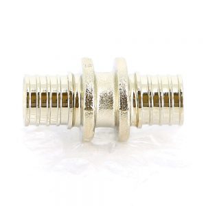 Муфта соединительная 14 Rehau Rautherm S 12460241001 оцинкованная латунь
