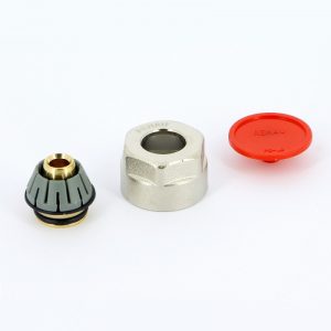 Резьбозажимное соединение 17×3/4″ Rehau Rauterm S 12506071002 латунь