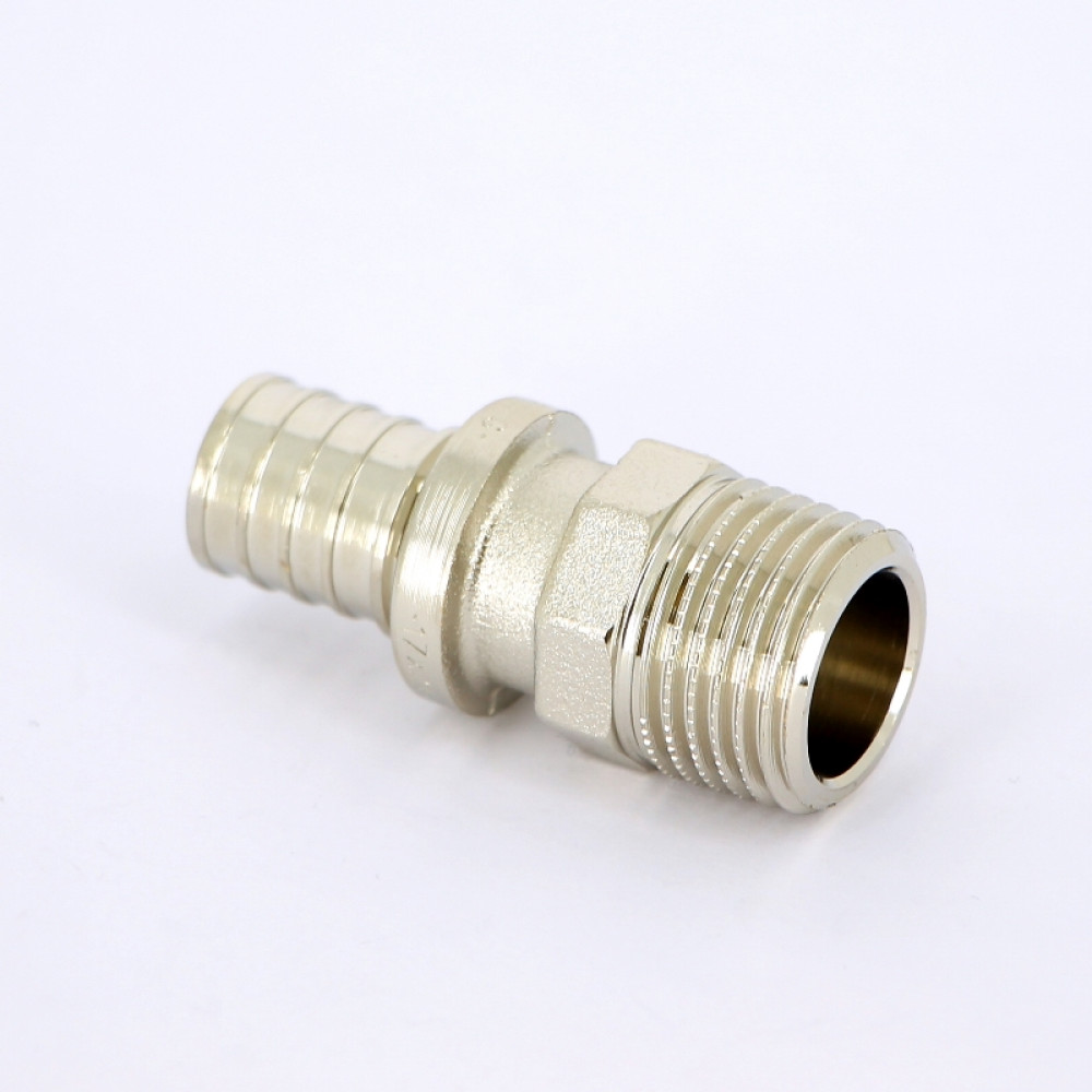 Переходник с наружной резьбой 17-1/2″ Rehau Rautherm S | 12588171002 латунь