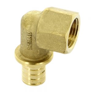 Угол 90 градусов 17 Rehau Rautherm S 12588971002 оцинкованная латунь