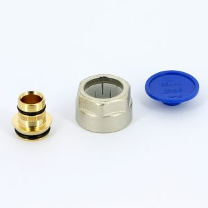 Резьбозажимное соединение 20×3/4″ Rehau Rautitan flex 12663621003 латунь