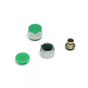 Резьбозажимное соединение 20×3/4″ Rehau Rautitan stabil 12664621003 латунь
