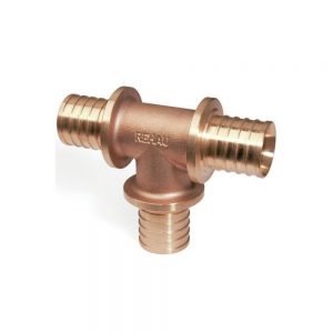 Тройник 63 Rehau RX+ 13660021001 бронза