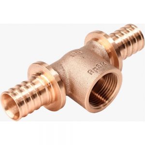 Тройник комбинированный 40×1″ Rehau RX+ 14563003001 бронза