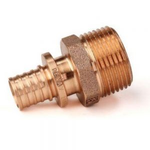Муфта комбинированная 16×1/2″ Rehau RX+ 14563113001 бронза