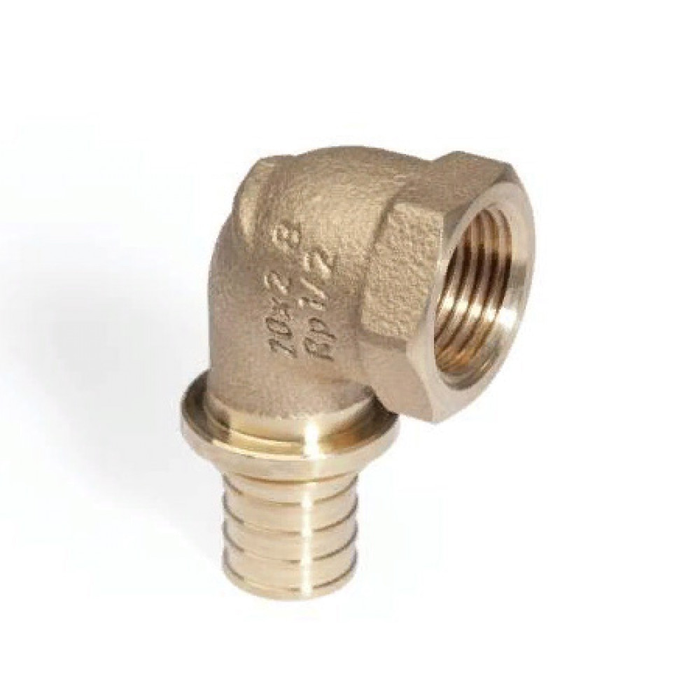 Угол 90 градусов 16×1/2″ Rehau RX+ 14563531001 бронза