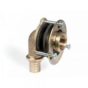 Водорозетка для гипсокартона 20×1/2″ Rehau Rautitan RX+ 14563751001 бронза