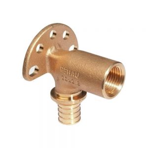 Водорозетка удлинённая 16×1/2″ Rehau RX+ 14564181001 бронза