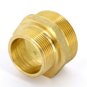 Ниппель переходной НН 3/4х1/2 Tiemme 1500012 наружная резьба латунь