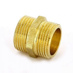 Ниппель HH 1 1/2х1 1/2 Tiemme 1500088 резьба латунь