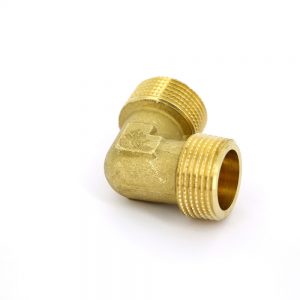 Угольник HH 3/8 Tiemme 1500384 резьба латунь