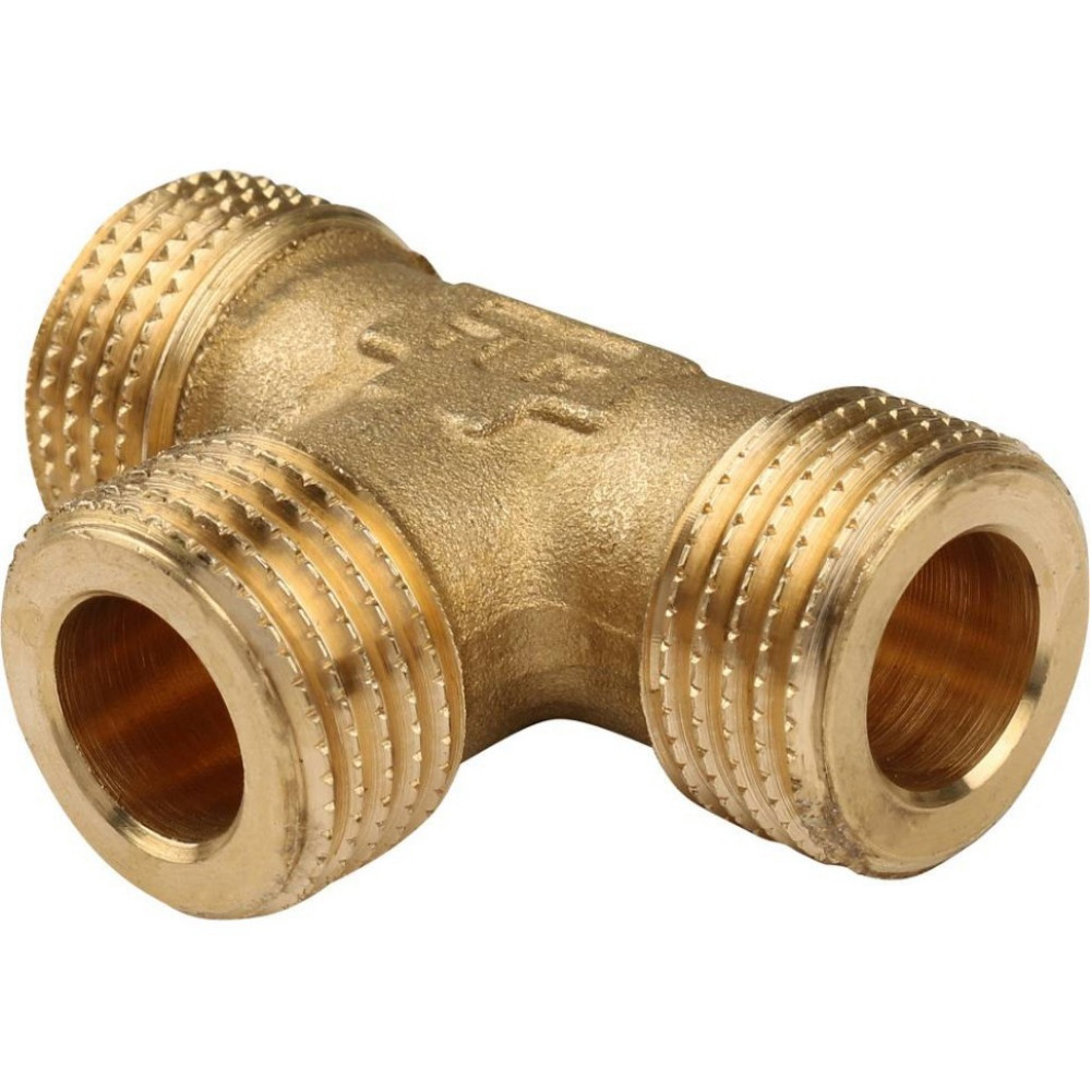 Тройник HH 3/8 Tiemme 1500561 резьба латунь