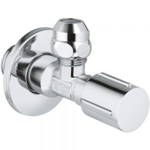 Угловой вентиль для смесителя 1/2″ GROHE 22037000 хром