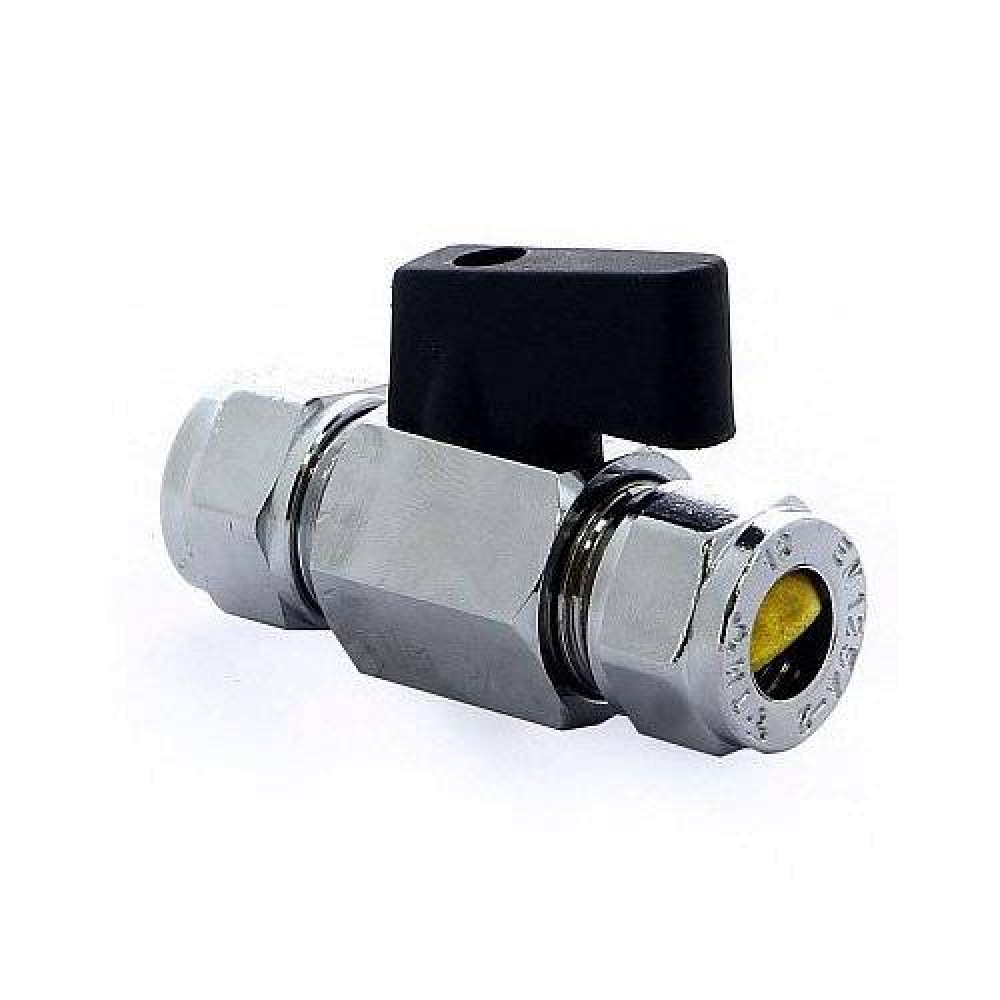 Кран мини обжимной для трубы 12 флажок SMALL Tiemme 2900005
