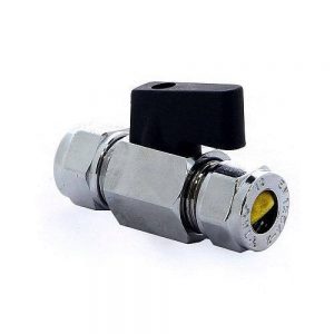 Кран мини обжимной для трубы 15 флажок SMALL Tiemme 2900007
