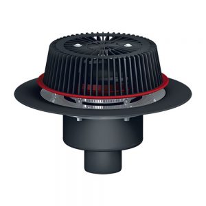 Воронка кровельная HL62.1Safe/7 DN75 с электрообогревом