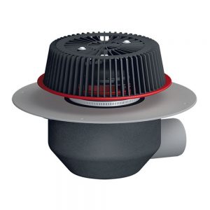HL 64PSafe/7 кровельная воронка с ПВХ корпусом для аварийного водоотвода DN 75