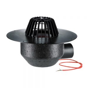 Воронка кровельная HL64.1F/7 DN75 с электрообогревом