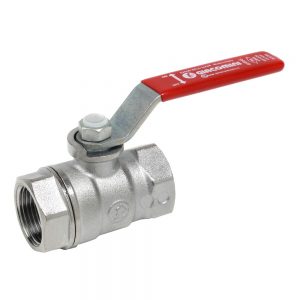 Кран шаровой 1/2″ Giacomini R250D R250X003 ручка-рычаг наружная и внутренняя резьба